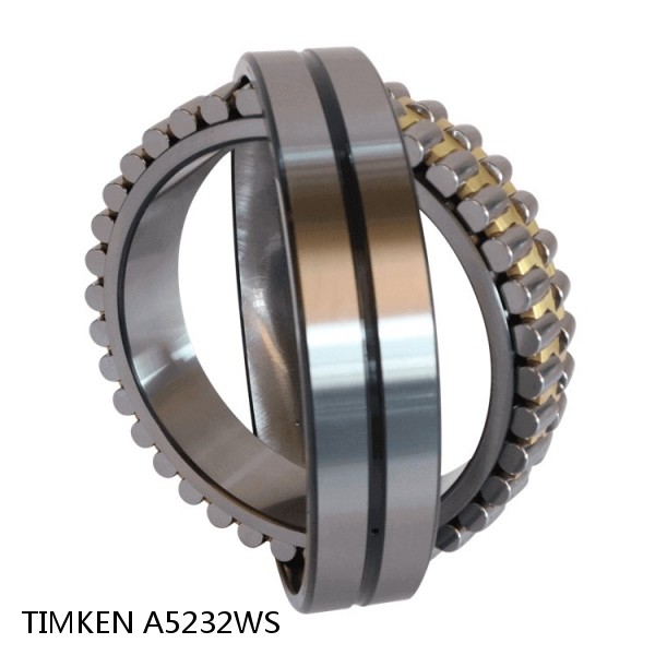 A5232WS TIMKEN Spherical Roller Bearings Brass Cage