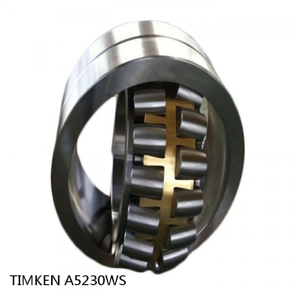 A5230WS TIMKEN Spherical Roller Bearings Brass Cage