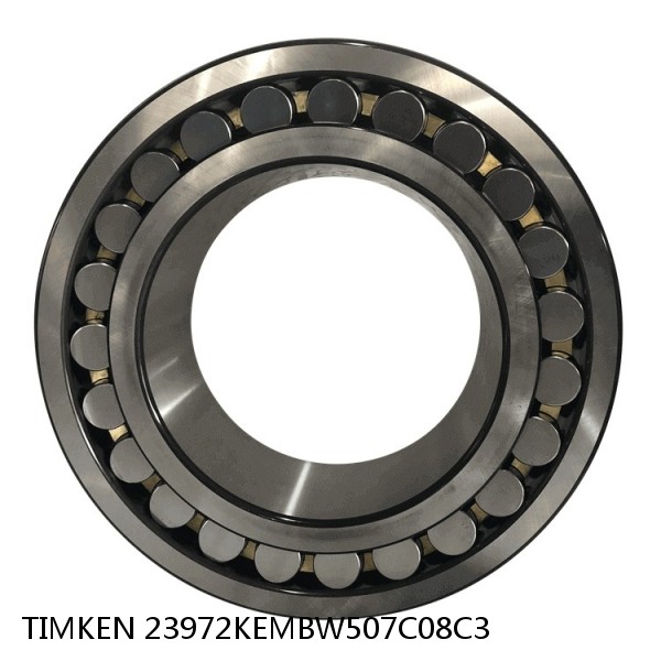23972KEMBW507C08C3 TIMKEN Spherical Roller Bearings Brass Cage