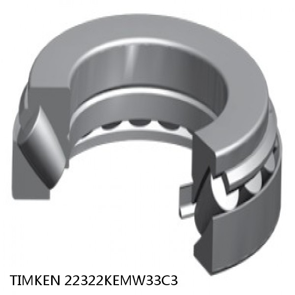 22322KEMW33C3 TIMKEN Thrust Spherical Roller Bearings-Type TSR