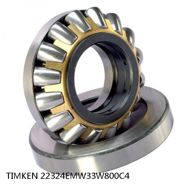 22324EMW33W800C4 TIMKEN Thrust Spherical Roller Bearings-Type TSR