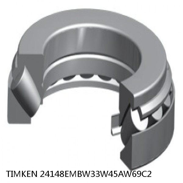 24148EMBW33W45AW69C2 TIMKEN Thrust Spherical Roller Bearings-Type TSR