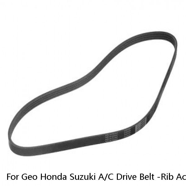 For Geo Honda Suzuki A/C Drive Belt -Rib Ace Precision Engineered V-Ribbed BANDO (Fits: Toyota)