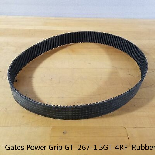 Gates Power Grip GT  267-1.5GT-4RF  Rubber Timing Gear Belt 3/16