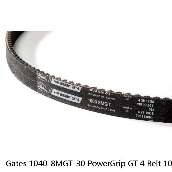 Gates 1040-8MGT-30 PowerGrip GT 4 Belt 10408MGT30 (Pack of 3)