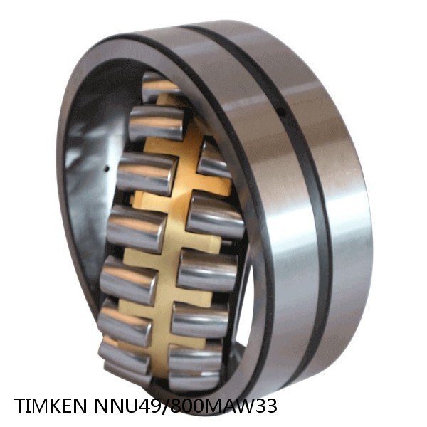NNU49/800MAW33 TIMKEN Spherical Roller Bearings Brass Cage