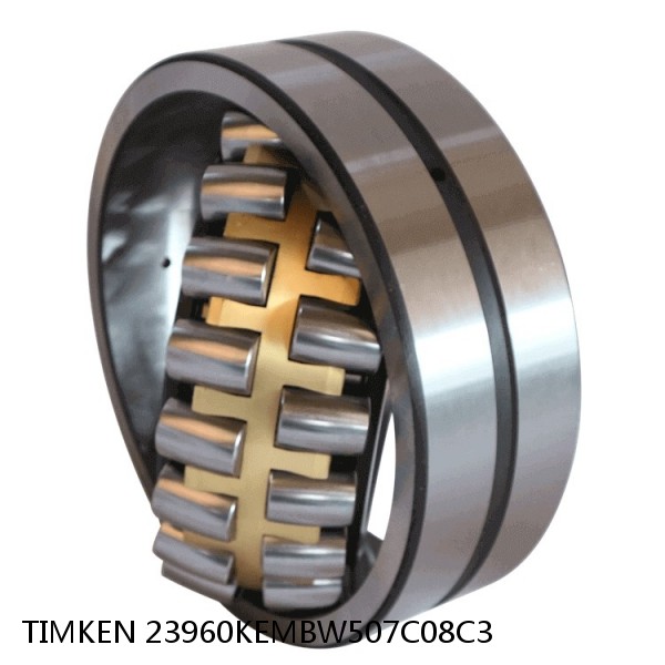 23960KEMBW507C08C3 TIMKEN Spherical Roller Bearings Brass Cage