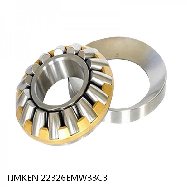 22326EMW33C3 TIMKEN Thrust Spherical Roller Bearings-Type TSR