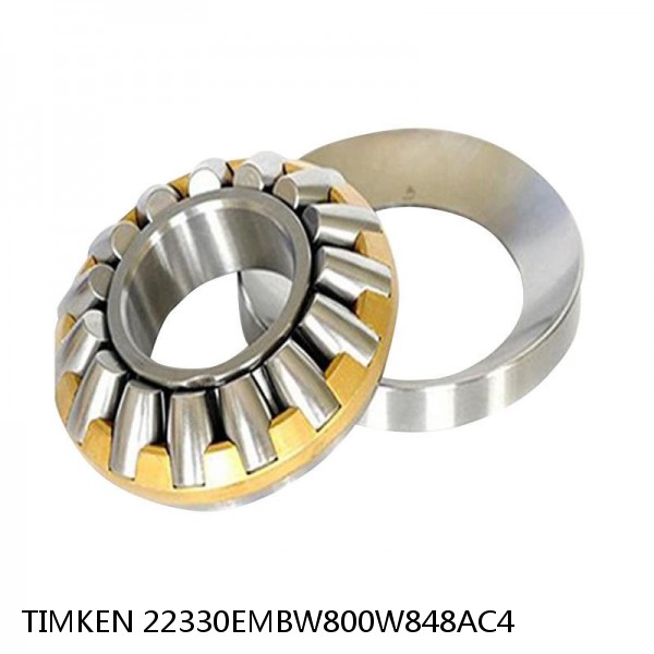22330EMBW800W848AC4 TIMKEN Thrust Spherical Roller Bearings-Type TSR