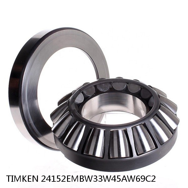 24152EMBW33W45AW69C2 TIMKEN Thrust Spherical Roller Bearings-Type TSR