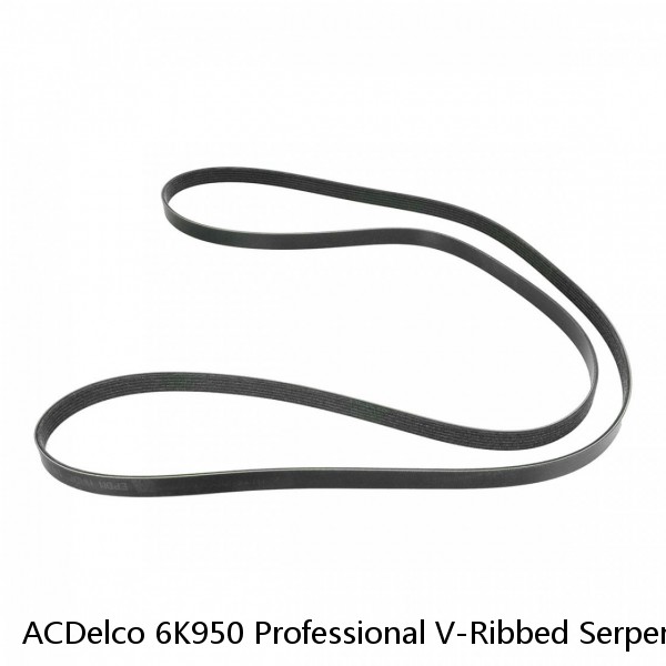 ACDelco 6K950 Professional V-Ribbed Serpentine Belt #1 small image