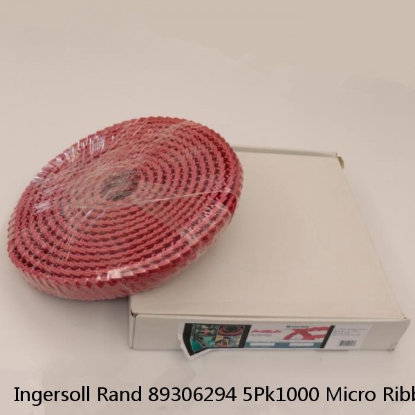 Ingersoll Rand 89306294 5Pk1000 Micro Ribbed V-Belt, Outside Length 39" #1 small image