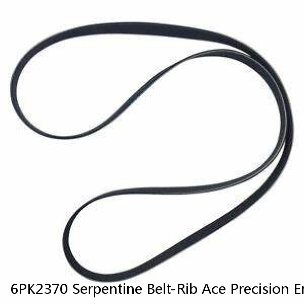 6PK2370 Serpentine Belt-Rib Ace Precision Engineered V-Ribbed Belt (Fits: Toyota) #1 small image
