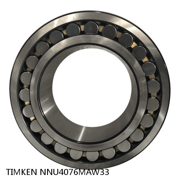 NNU4076MAW33 TIMKEN Spherical Roller Bearings Brass Cage #1 image