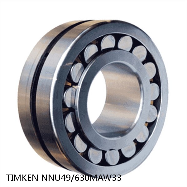 NNU49/630MAW33 TIMKEN Spherical Roller Bearings Brass Cage #1 image