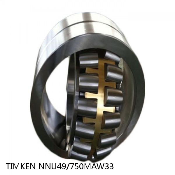 NNU49/750MAW33 TIMKEN Spherical Roller Bearings Brass Cage #1 image
