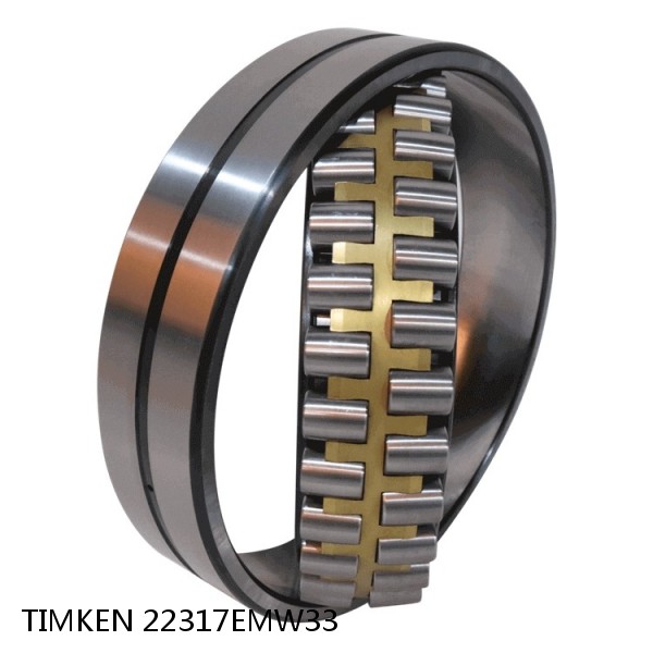 22317EMW33 TIMKEN Spherical Roller Bearings Brass Cage #1 image