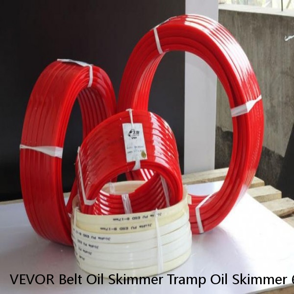 VEVOR Belt Oil Skimmer Tramp Oil Skimmer 6" Oil Skimmer CNC 2.8" Belt 40W Motor #1 image